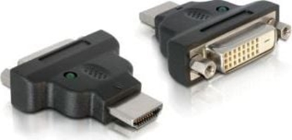 Picture of Delock Adapter HDMI male to DVI 24+1 pin female with LED
