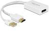 Изображение Delock Adapter HDMI-A male > DisplayPort 1.2 female white