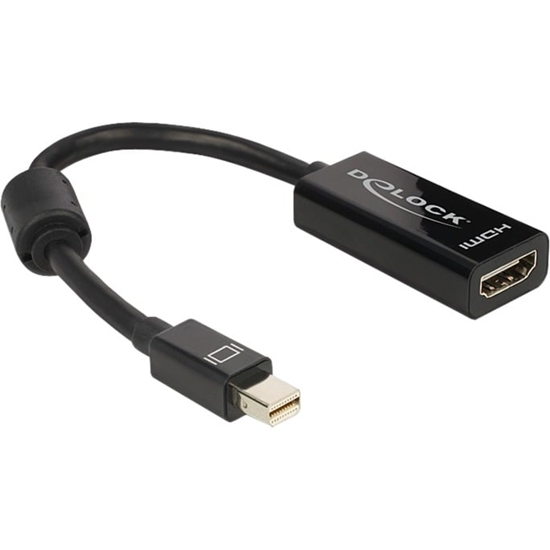 Изображение Delock Adapter mini DisplayPort 1.1 male > HDMI female Passive black