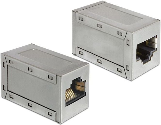 Picture of Delock Adapter RJ45 jack > RJ45 jack Cat.6A STP