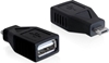 Picture of Delock Adapter USB 2.0 Type Micro-B male > USB 2.0 Type-A male