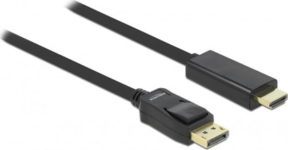 Изображение Delock Cable DisplayPort 1.1 male > High Speed HDMI-A male passive 5 m black