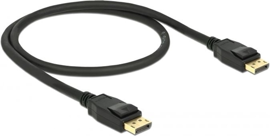 Picture of Delock Cable DisplayPort 1.2 male > DisplayPort male 4K 60 Hz 0.5 m