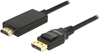 Picture of Delock Cable DisplayPort 1.2 male > High Speed HDMI-A male passive 4K 30 Hz 3 m black