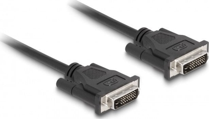 Изображение Delock Cable DVI 24+1 male > DVI 24+1 male 0.5 m black