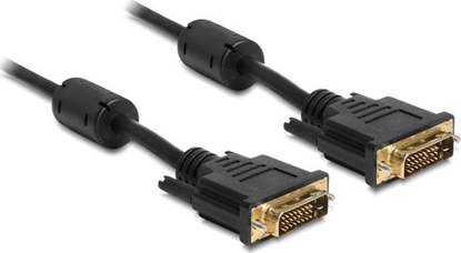 Изображение Delock Cable DVI 24+1 male > DVI 24+1 male 3 m black
