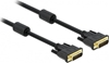 Picture of Delock Cable DVI 24+5 male > DVI 24+5 male 1 m black