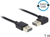 Picture of Delock Cable EASY-USB 2.0 Type-A male > EASY-USB 2.0 Type-A male angled left / right 1 m