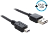 Picture of Delock Cable EASY-USB 2.0 Type-A male > USB 2.0 Type Mini-B male 3 m black
