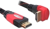 Изображение Delock Cable High Speed HDMI with Ethernet – HDMI A male > HDMI A male angled 4K 3 m