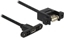 Attēls no Delock Cable USB 2.0 Micro-B female panel-mount > USB 2.0 Type-A female panel-mount 25 cm