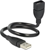 Picture of Delock Cable USB 2.0 Type-A male > USB 2.0 Type-A female ShapeCable 0.35 m