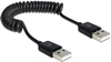 Picture of Delock Cable USB 2.0-A male / male coiled cable