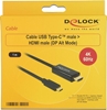 Изображение Delock Cable USB Type-C™ male > HDMI male (DP Alt Mode) 4K 60 Hz 1 m black