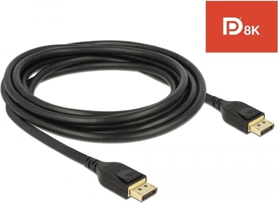 Picture of Delock DisplayPort cable 8K 60 Hz 3 m DP 8K certified
