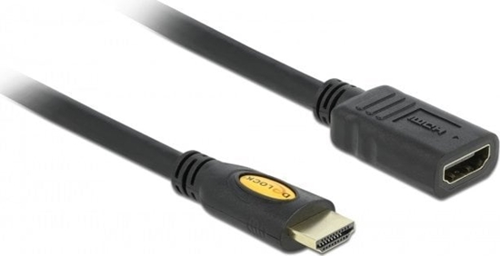 Picture of Delock Extension Cable High Speed HDMI with Ethernet – HDMI A male > HDMI A female 1 m