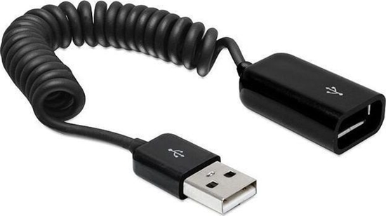 Picture of Delock Extension Cable USB 2.0-A male / female coiled cable