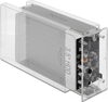 Изображение Delock External Dual Enclosure for 2 x 3.5″ SATA HDD with USB Type-C™ female transparent - tool free