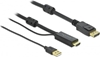 Picture of Delock HDMI to DisplayPort cable 4K 30 Hz 2 m