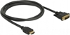 Picture of Delock HDMI to DVI 24+1 cable bidirectional 1.5 m