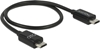 Picture of Delock Power Sharing Cable Micro USB-B male > Micro USB-B male OTG