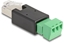 Attēls no Delock RJ45 plug to Terminal Block Adapter 3 pin 2-part