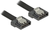 Picture of Delock SATA 6 Gb/s Cable 50 cm black FLEXI