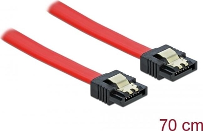 Picture of Delock SATA 6 Gb/s Cable 70 cm red