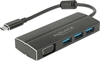 Picture of Delock USB 3.1 Gen 1 Adapter USB Type-C™ to 3 x USB 3.0 Type-A Hub + 1 x VGA (DP Alt Mode)