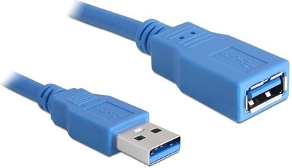 Picture of Delock USB 5 Gbps extension cable Type-A male to female 5 m blue