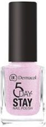 Изображение Dermacol 5 Day Stay Longlasting Nail Polish Lakier do paznokci 03 Secret Wish 11ml