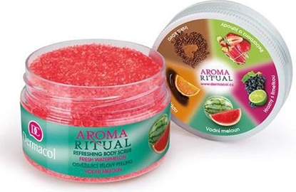 Изображение Dermacol Aroma Ritual Refreshing Body Scrub FreshWatermelon Peeling 200g