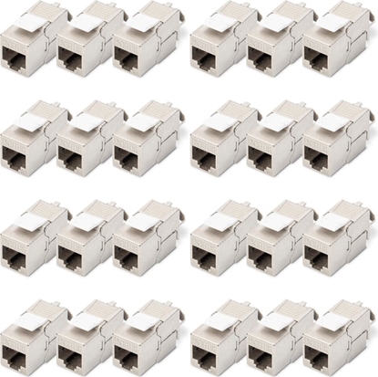 Attēls no Digitus CAT 6A Keystone Module, shielded, toolfree