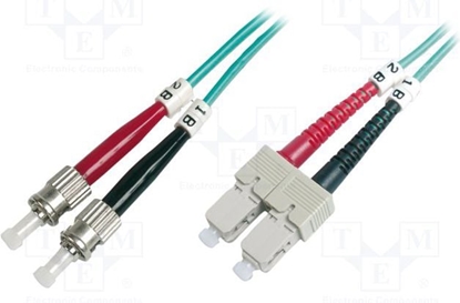 Picture of Digitus Fiber Optic Multimode Patch Cord, OM 3, ST / SC