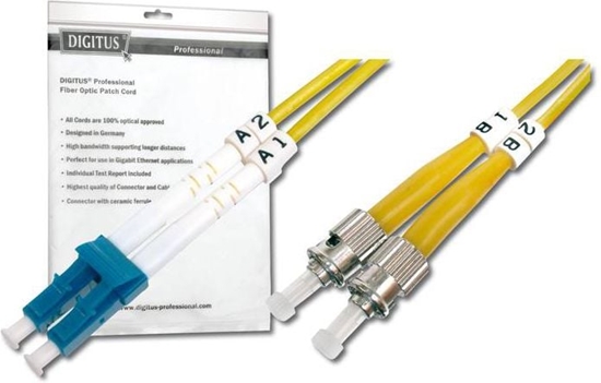 Изображение Digitus Fiber Optic Singlemode Patch Cord, LC / ST