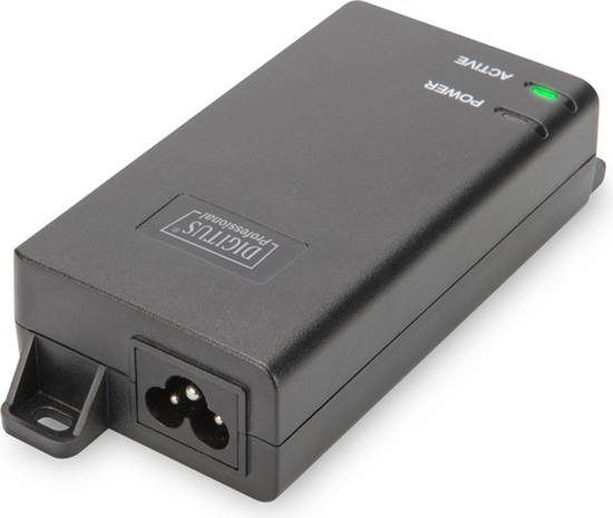 Picture of Digitus Gigabit Ethernet PoE+ injector, 802.3at, 30 W