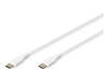 Изображение Digitus USB-C silicone connection cable, 2m, white