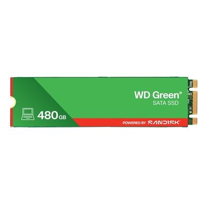 Attēls no Dysk SSD Green SSD 480GB SATA M.2 2280 WDS480G3G0B