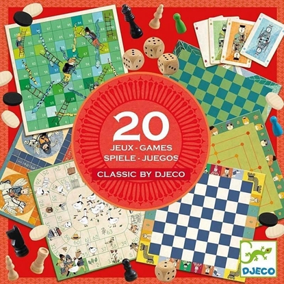 Attēls no Djeco Zestaw gier Classic Box (194460)