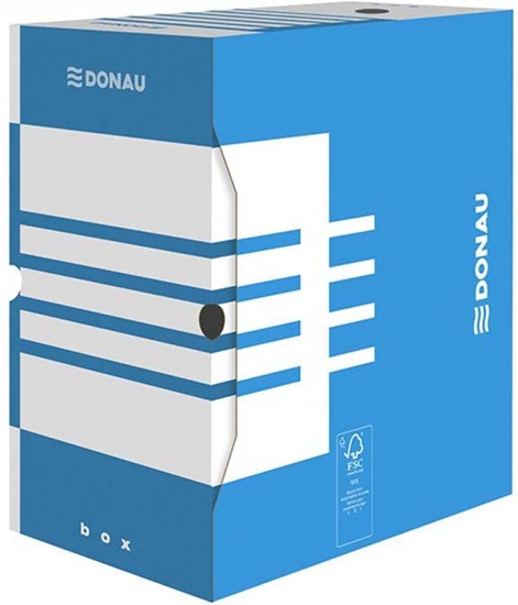 Изображение Donau PUDO ARCH.DONAU A4/155MM NIEBIESKIE PUDO ARCHIWIZACYJNE - 7663301FSC-10