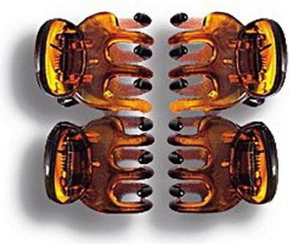 Attēls no Donegal KLAMRA MINI czarna/bursztyn 4szt FA-9930