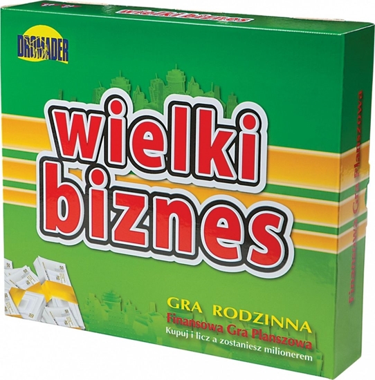 Picture of Dromader Gra planszowa Wielki Biznes - wersja maa