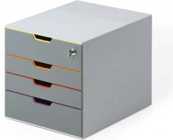 Picture of Durable POJEMNIK DURABLE Z 4-SZUFLAD.+KLUCZ.7606 - 7606-27