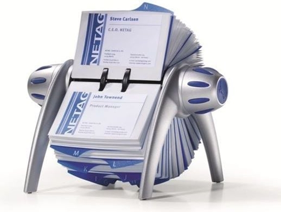 Изображение Durable Wizytownik obrotowy Visifix Flip srebrny (2417/23)