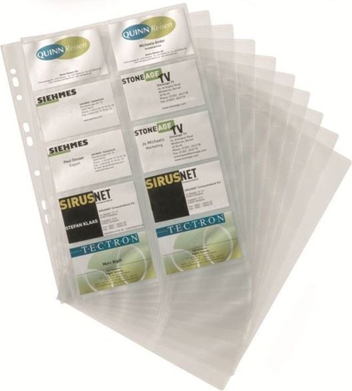 Изображение Durable Wkady do wizytowników Visifix 2384 i 2388 10szt. przezroczyste (2389-19)