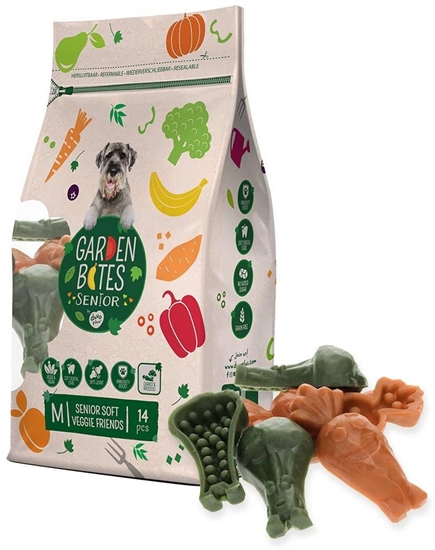 Picture of Duvo+ GARDEN BITES SENIOR SOFT VEGGIE FRIENDS "M" 8.5cm 14szt /210g 3/36
