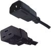 Picture of Eaton IEC C14/IEC C19, 10/16 A Black 2 m C14 coupler C19 coupler