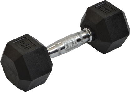 Изображение Eb Fit hantel Hex gumowany 1 x 8 kg