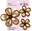 Picture of Ecarla Zestaw spinek do wosów klamer 3w1 kwiat omre xl + 2 szt. mini spinek sp433 1 op.-3 szt.