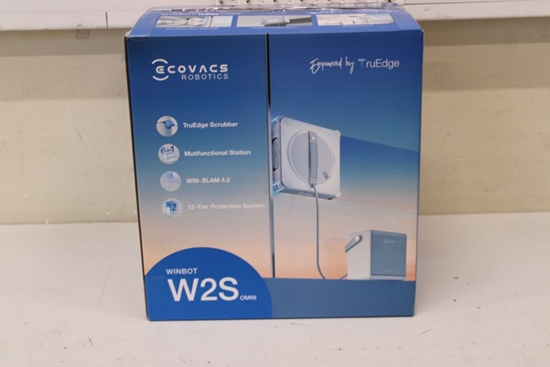 Picture of SALE OUT. | Ecovacs Window Cleaning Robot | WINBOT W2S OMNI | Corded | 8000 Pa | White | ITEM USED, DIRTY AND SCRATCHED